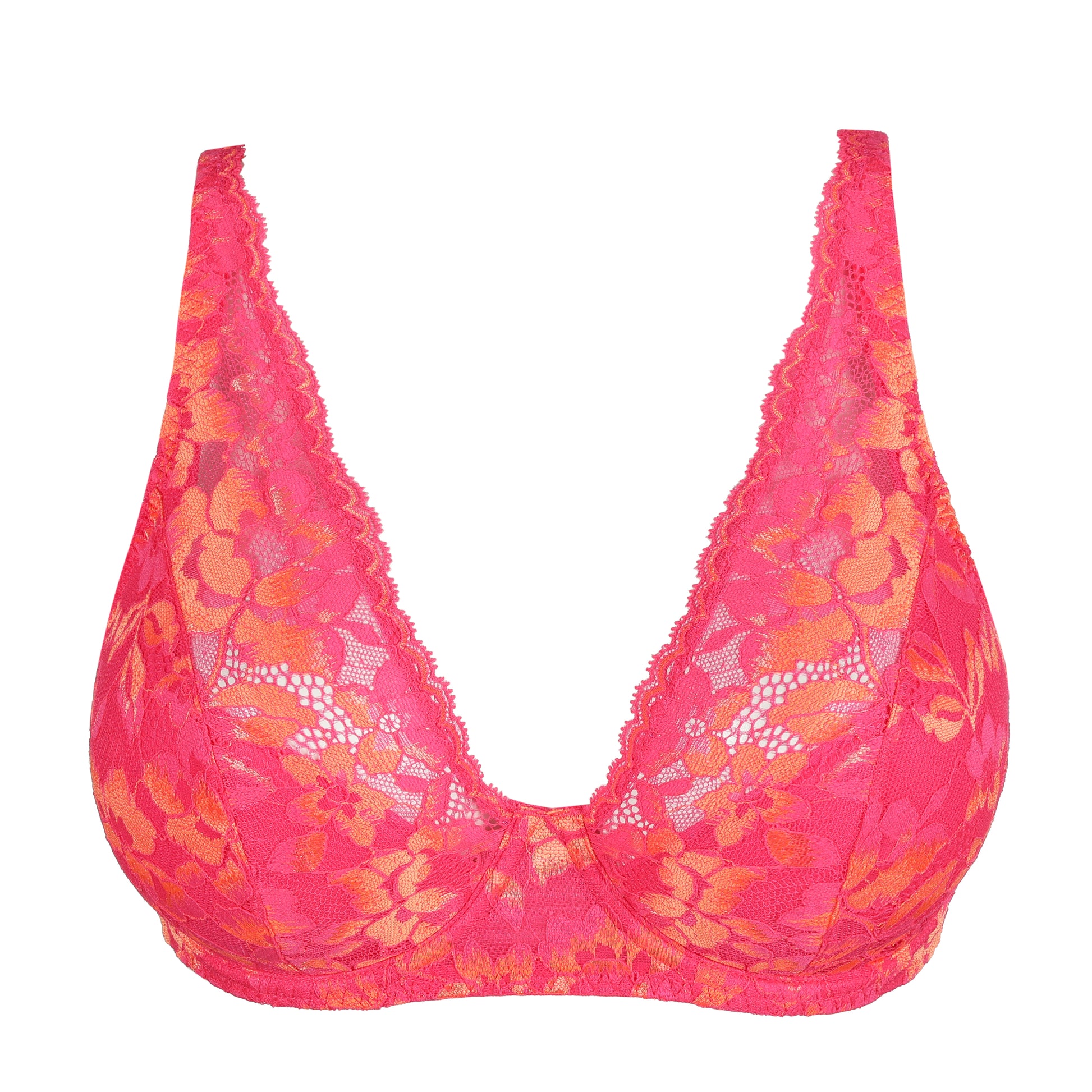 VERAO L.A. Pink halb unterlegter BH tiefdek. - Modehaus Schlier