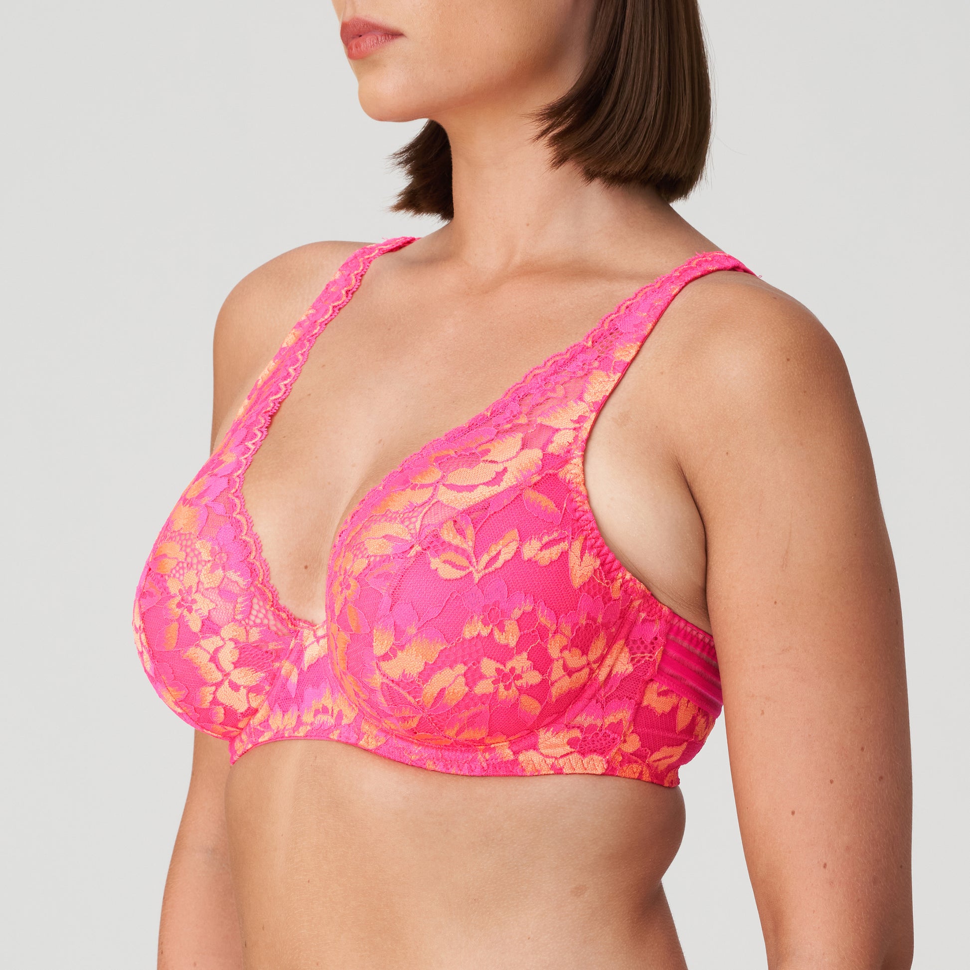 VERAO L.A. Pink halb unterlegter BH tiefdek. - Modehaus Schlier