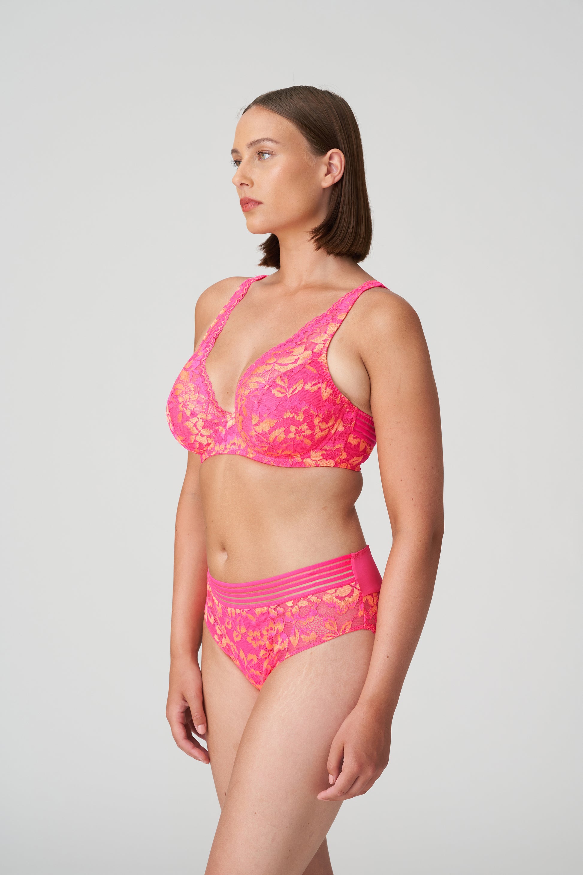 VERAO L.A. Pink halb unterlegter BH tiefdek. - Modehaus Schlier