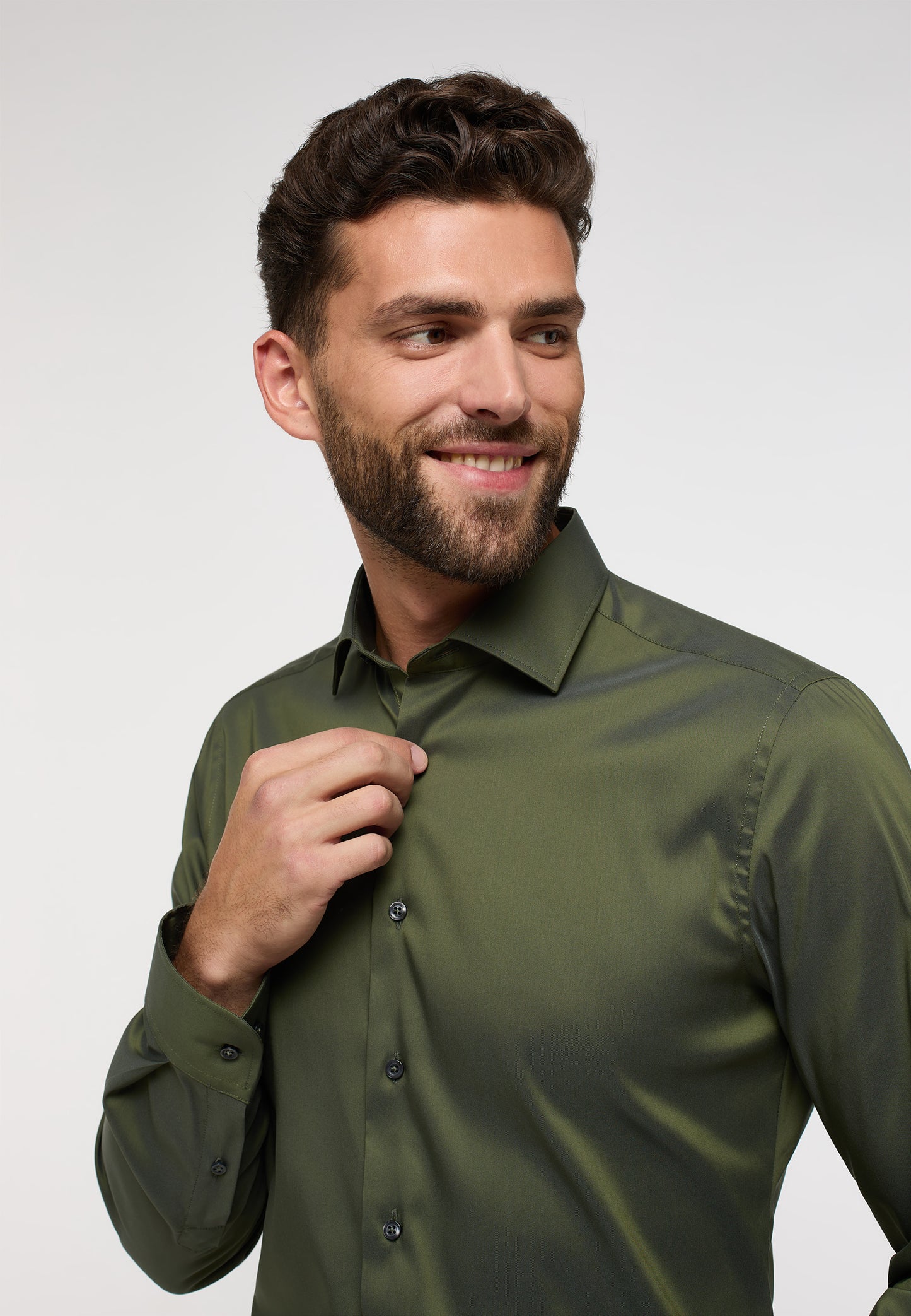 Performance Shirt Twill-Stretch Langarm