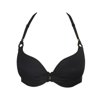 DAHU schwarz Unterlegter Bikini Herzform