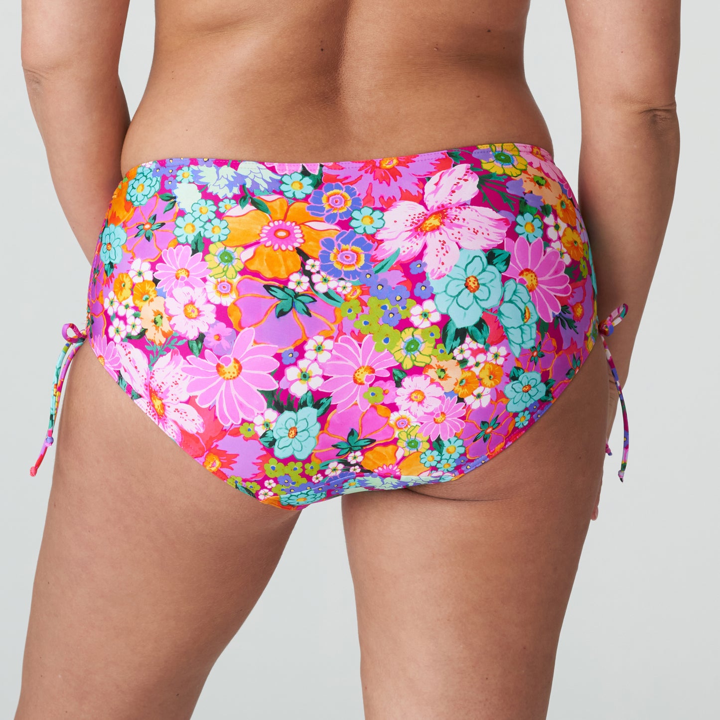 NAJAC Floral Explosion Bikini Taillenslip m. Schnur