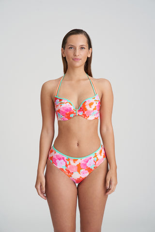 APOLLONIS Neon Sunset Unterlegter Bikini Herzform