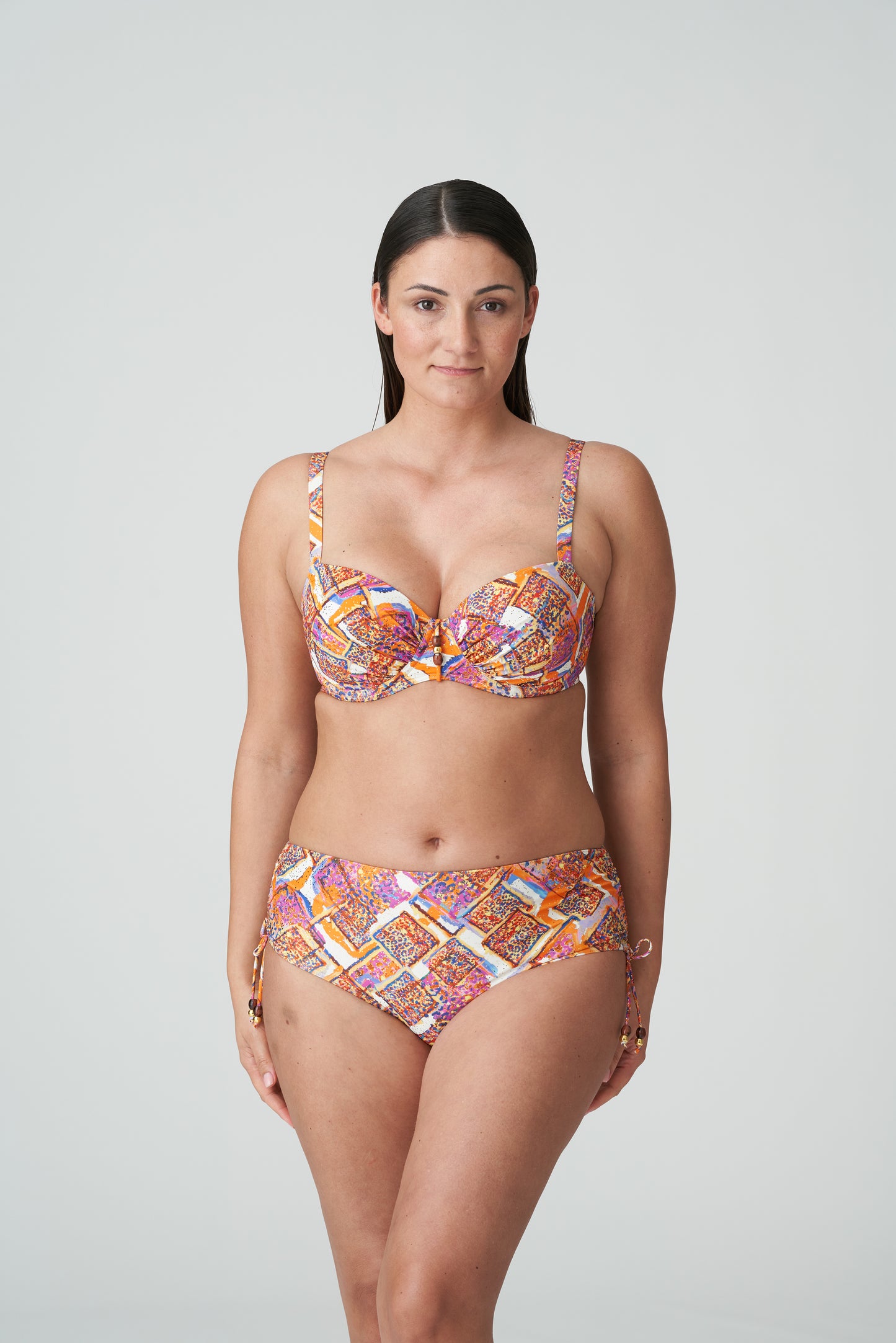 NAVALATO Summer Sunset Bikini Taillenslip m. Schnur