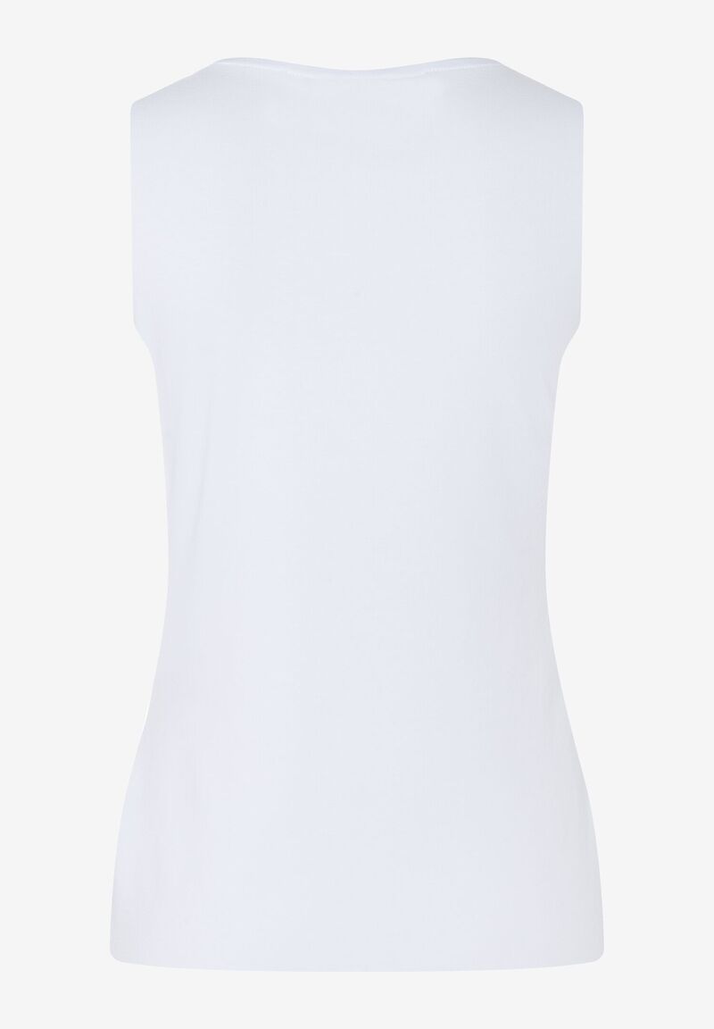 Baumwoll/Stretch Top  weiß  Frühjahrs-Kollektion