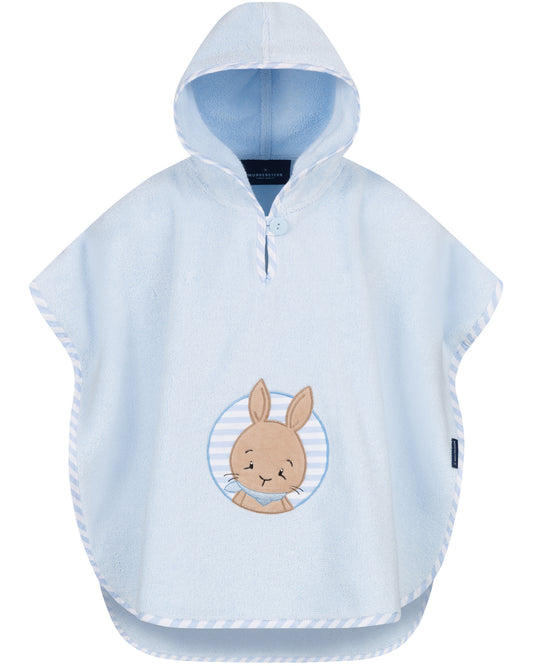 HASE  Poncho, blau