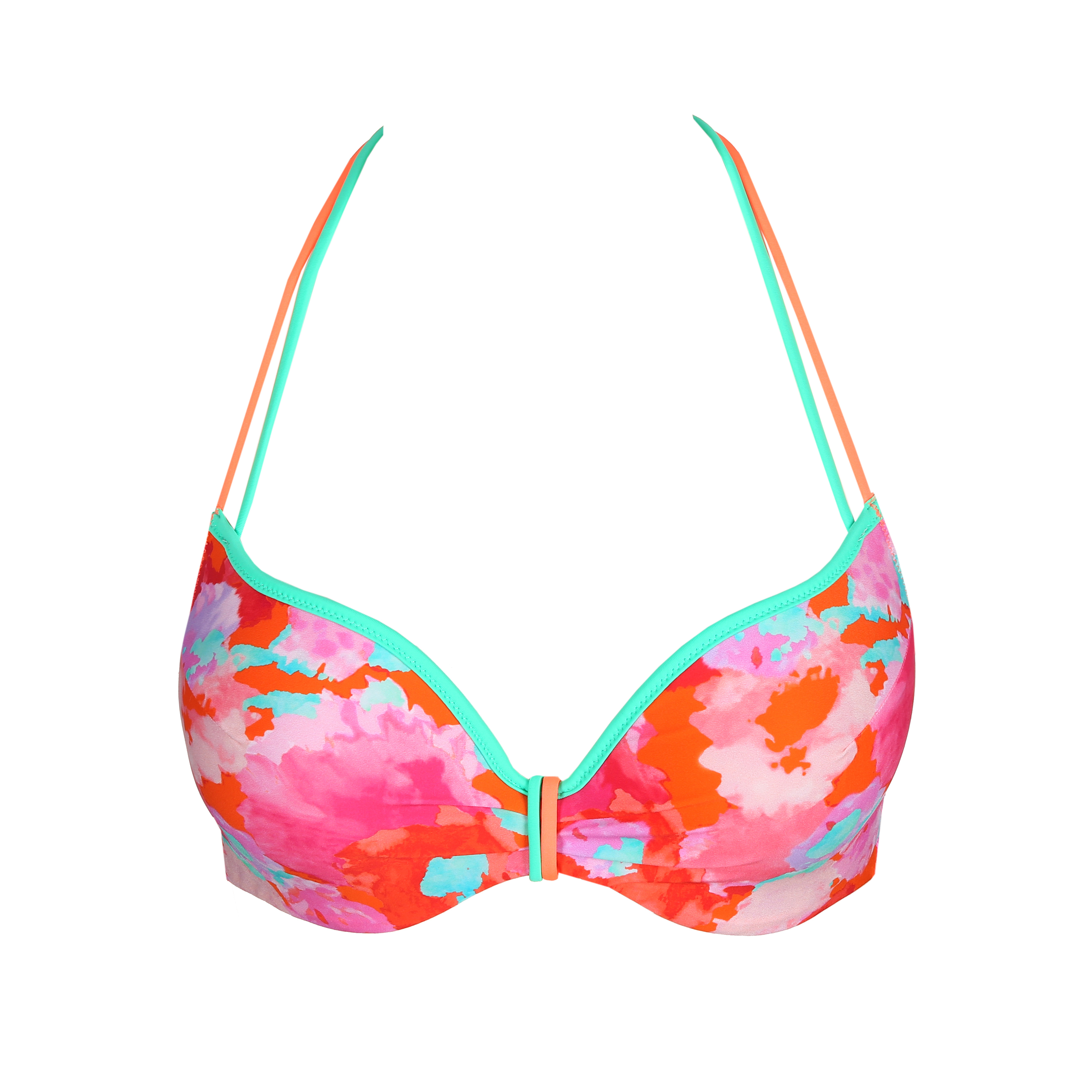 APOLLONIS Neon Sunset Unterlegter Bikini Herzform