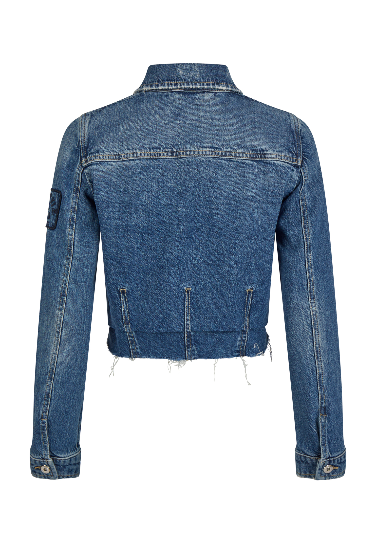 Jeansjacke aus Comfort Blue Denim