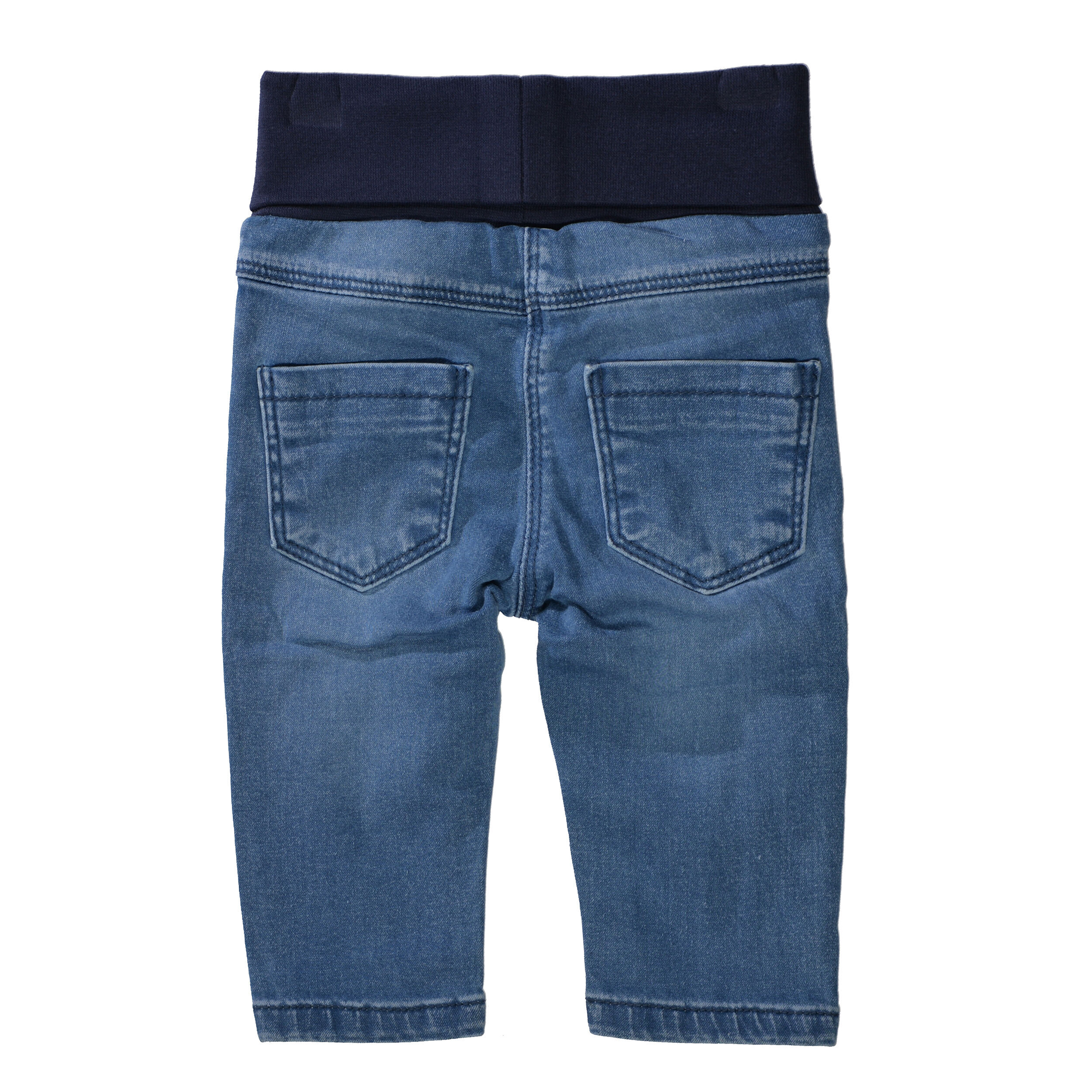 Jeans mit elastischem Umschlag-Bund